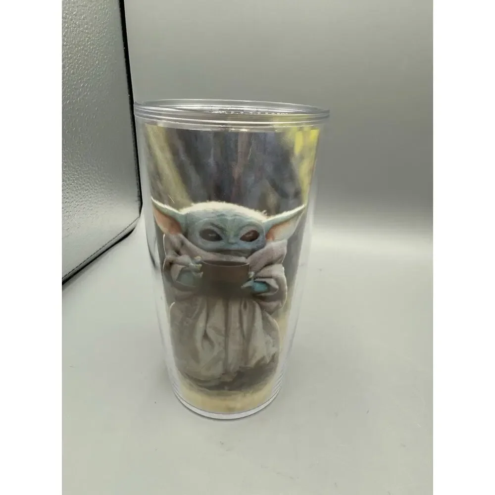 Tervis Star Wars Mandalorian Grogu Baby Yoda 16oz Tumbler Cup w/ Lid